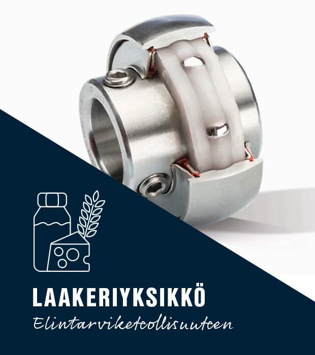 laakeriyksikkö elintarviketeollisuuteen