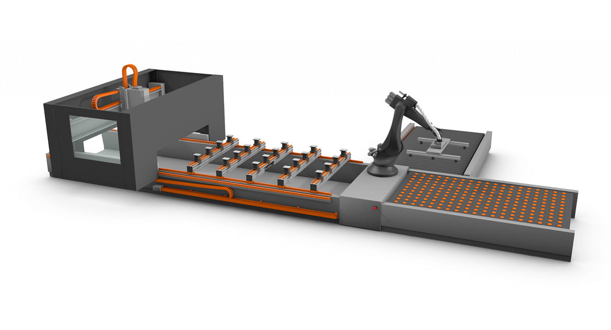 Teollisuusrobotit linjastossa