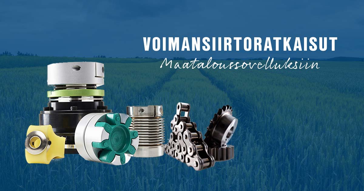 Voimansiirtotuotteet maatalouteen