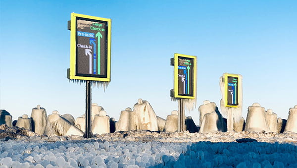 Ampron rugged LED-näytöt