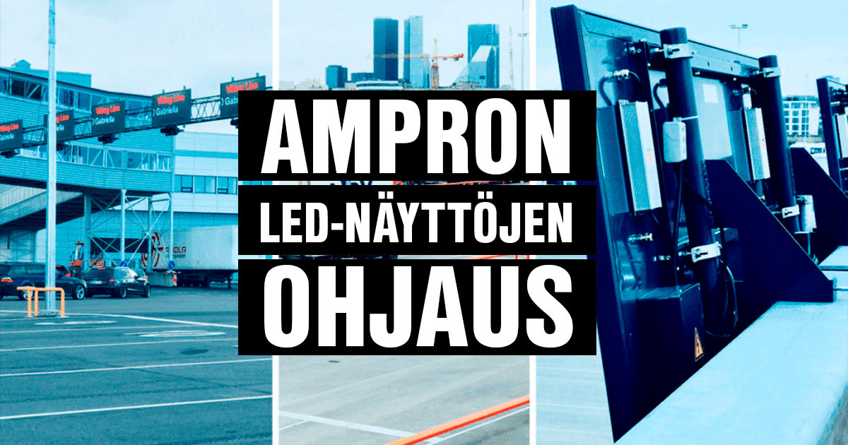 Ampron led-näyttöjen ohjelmistot