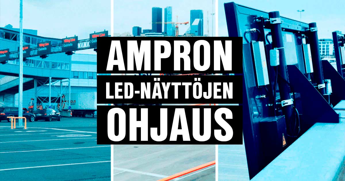 Ampron led-näyttöjen ohjelmistot