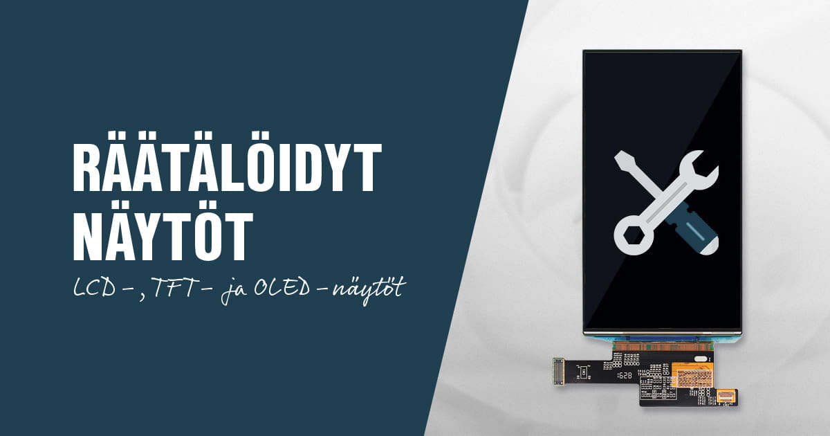 Asiakaskohtaisesti kustomoidut näytöt