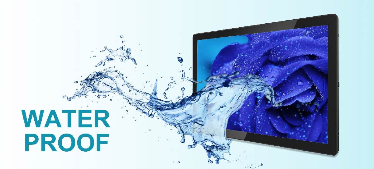 Vedenkestävä näyttö