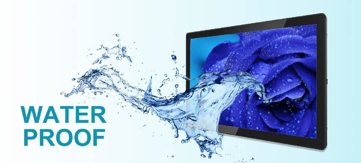 Vedenkestävä näyttö