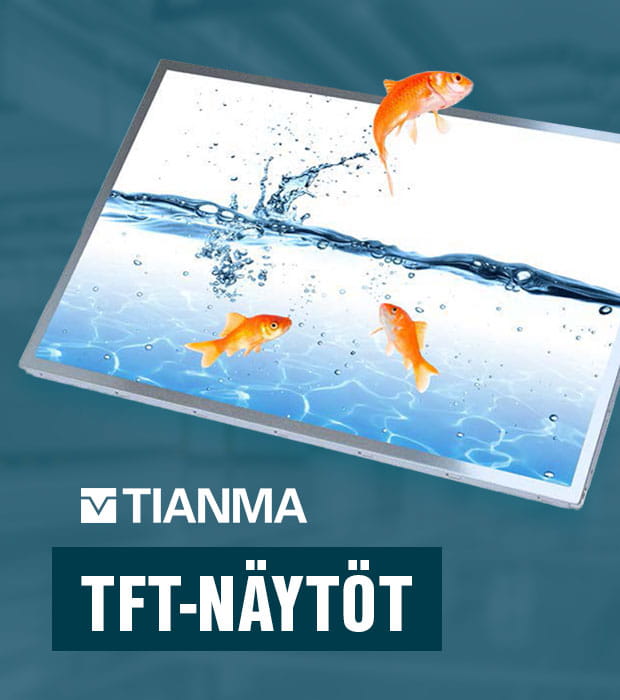 Laadukkaat TFT-näytöt Tianmalta