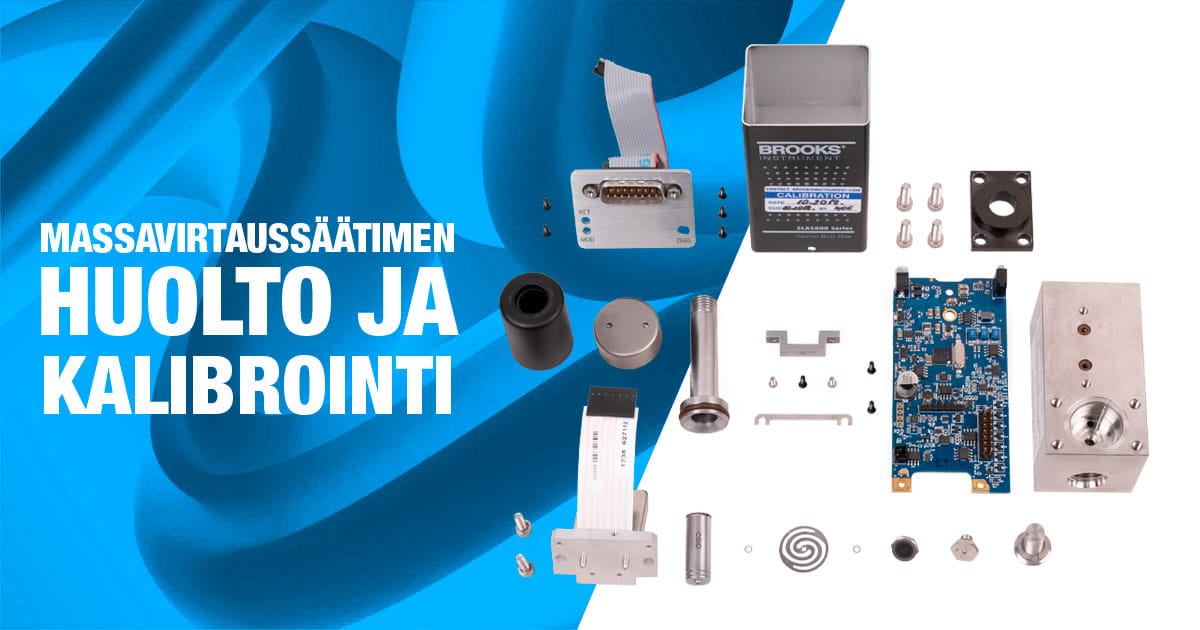  Massavirtaussäätimen huolto ja konfigurointi OEM:ltä!