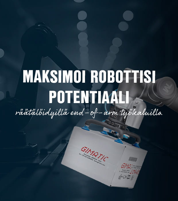 Saa enemmän irti robotistasi EOAT-ratkaisuilla