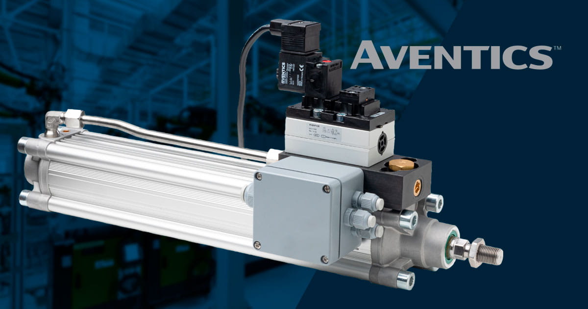 Aventics-paineilmasylinterit teollisuuteen