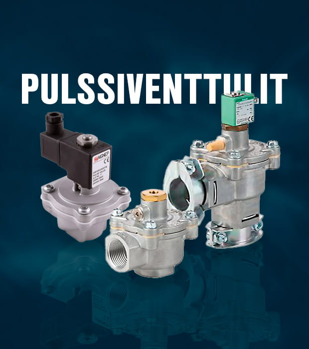 Pulssiventtiilit OEM Finlandilta