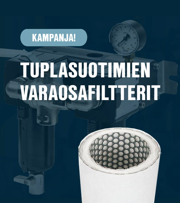 Sitek tuplasuotimien varaosafiltterit kampanja