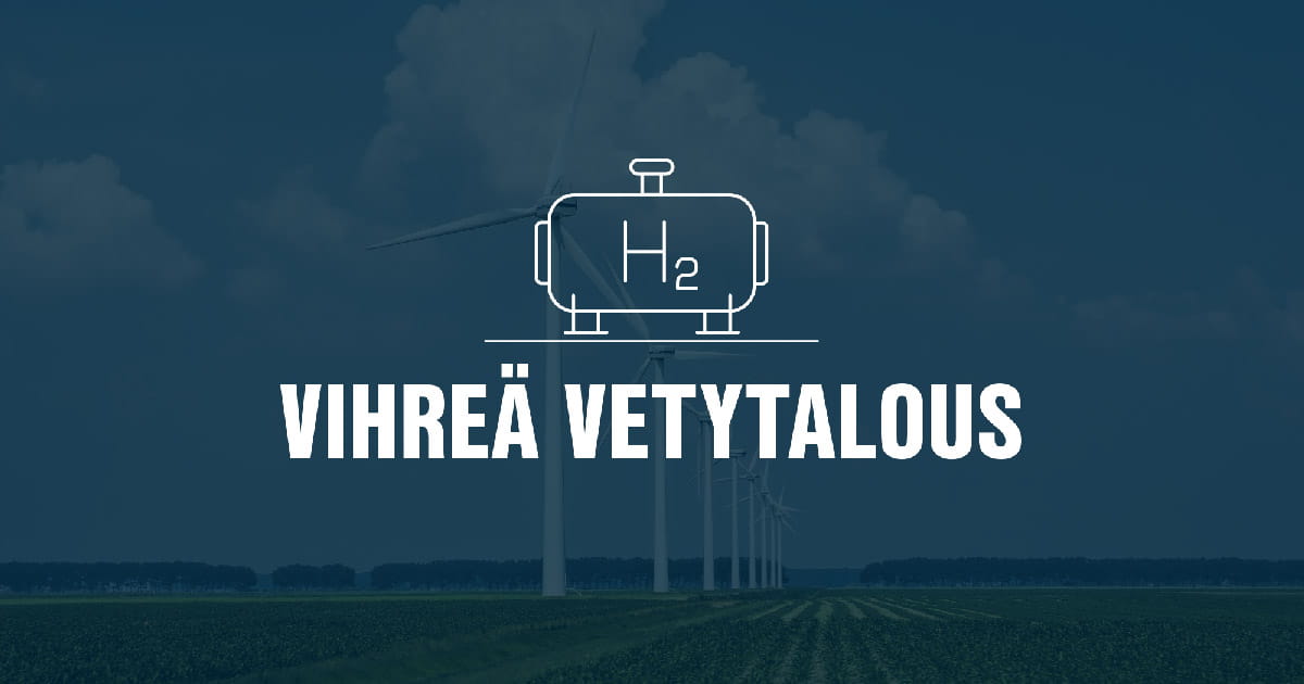 Vihreä vetytalous on seuraava suomalainen menestystarina