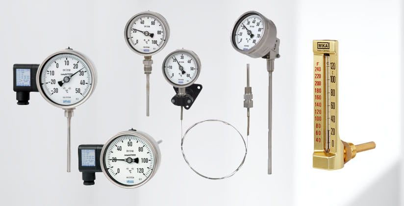 wika lämpötilamittarit