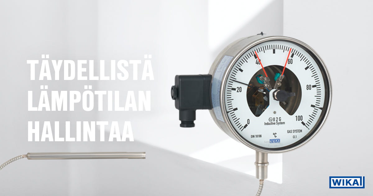 Lämpötilanhallinta ja lämpötilanvalvonta