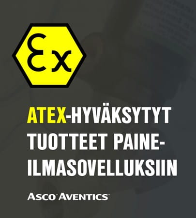 Atex-tuotteet paineilmasovelluksiin