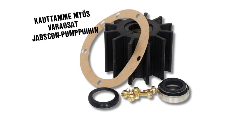 Jabscon kumisiipipumppujen varaosat