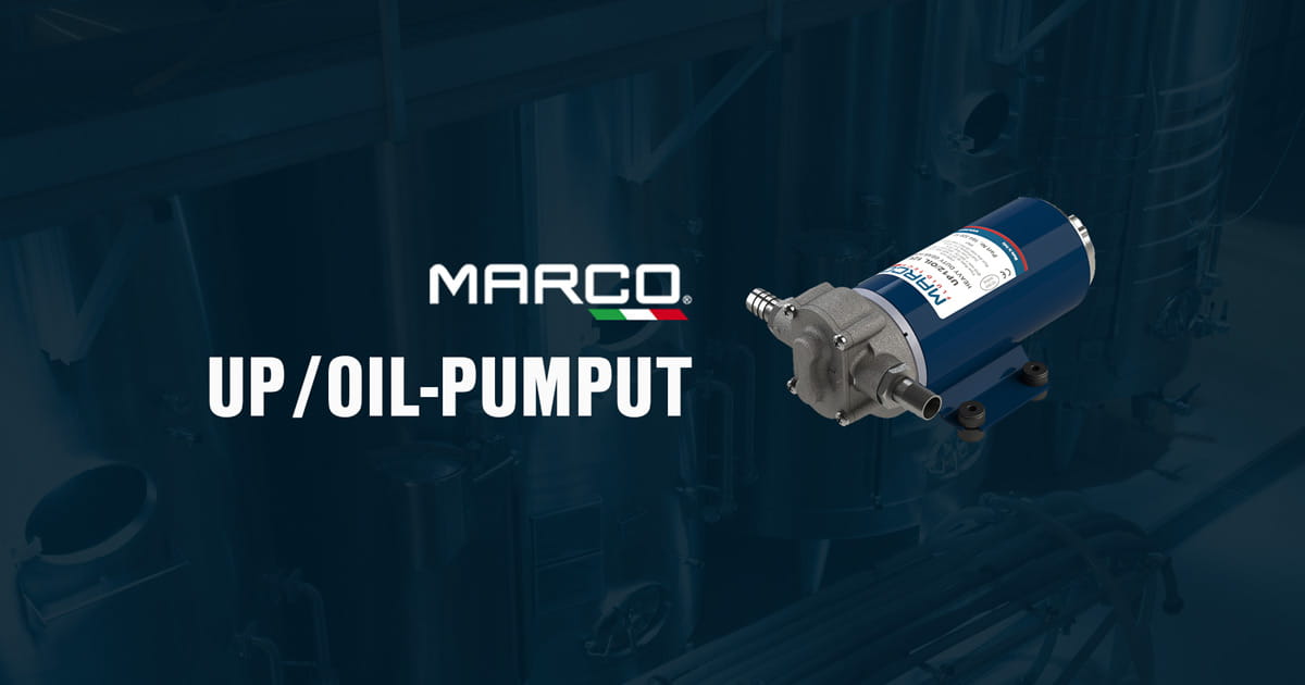 Marco UP/OIL-hammaspyöräpumppu