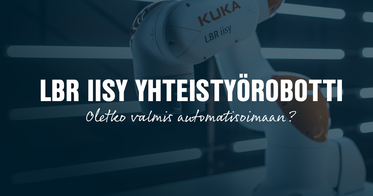 KUKA LBR iisy yhteistyörobotti eli cobotti