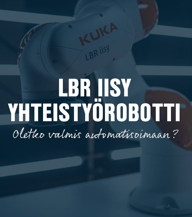KUKA LBR iisy yhteistyörobotti eli cobotti