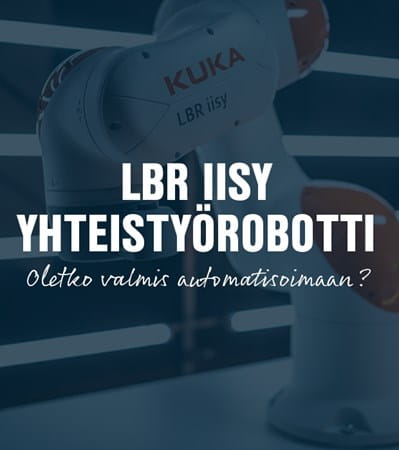 KUKA LBR iisy yhteistyörobotti eli cobotti