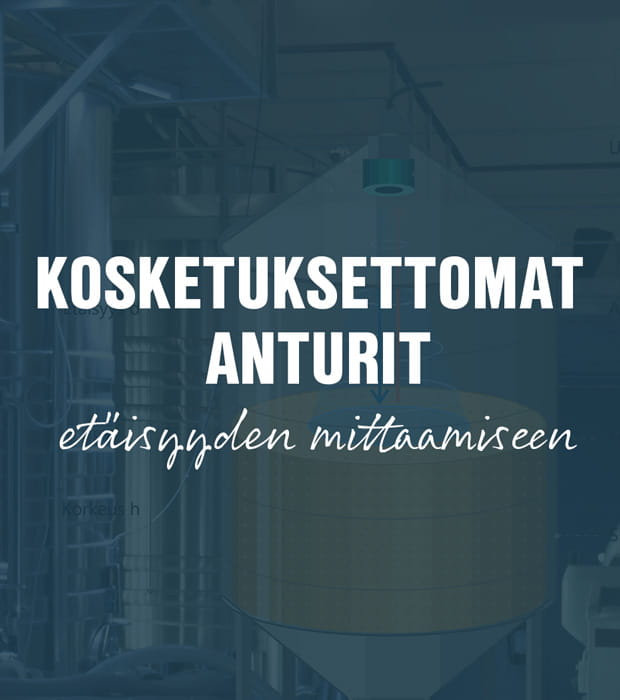 kosketuksettomt anturit etäisyyden mittaamiseen