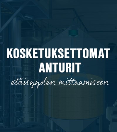 kosketuksettomt anturit etäisyyden mittaamiseen
