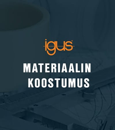 igus-materiaalin koostumus