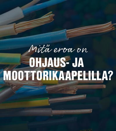 igus ohjaus- ja moottorikaapelit