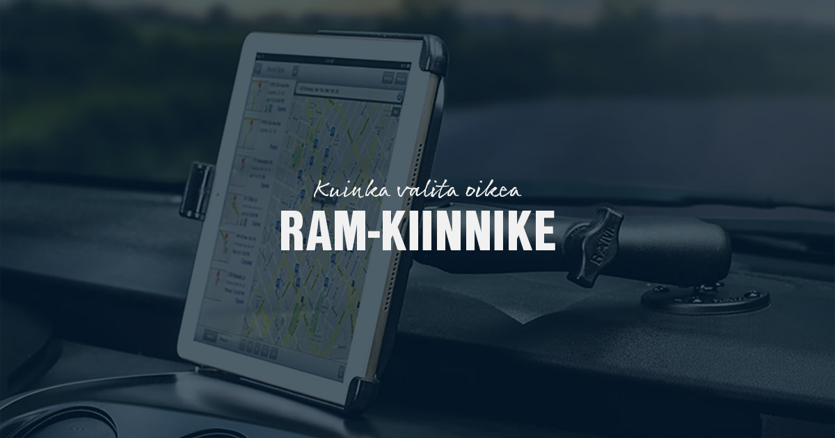 Oikean RAM-kiinnikkeen valinta