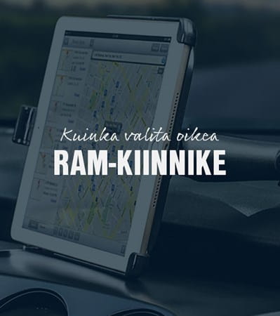 RAM-kiinnikkeen valinta