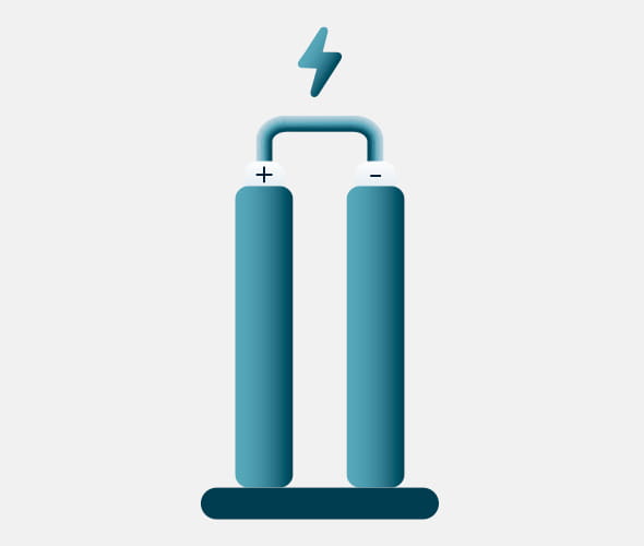 Vedyn muuntaminen sähköksi