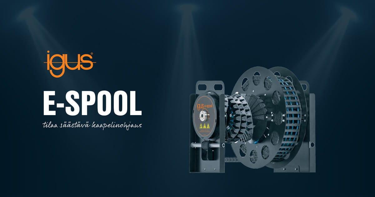 e-spool kaapelinohjaus