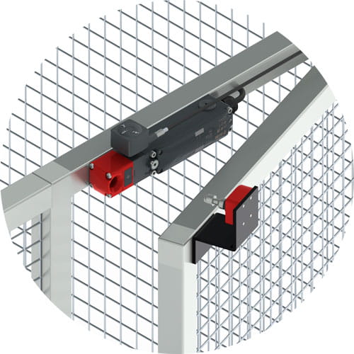 NG/NS-sähkölukon hätäavauspainike