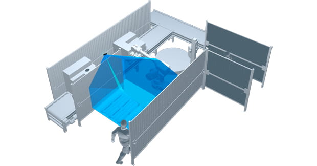Inxpect S202A MV lasnaolon tunnistus