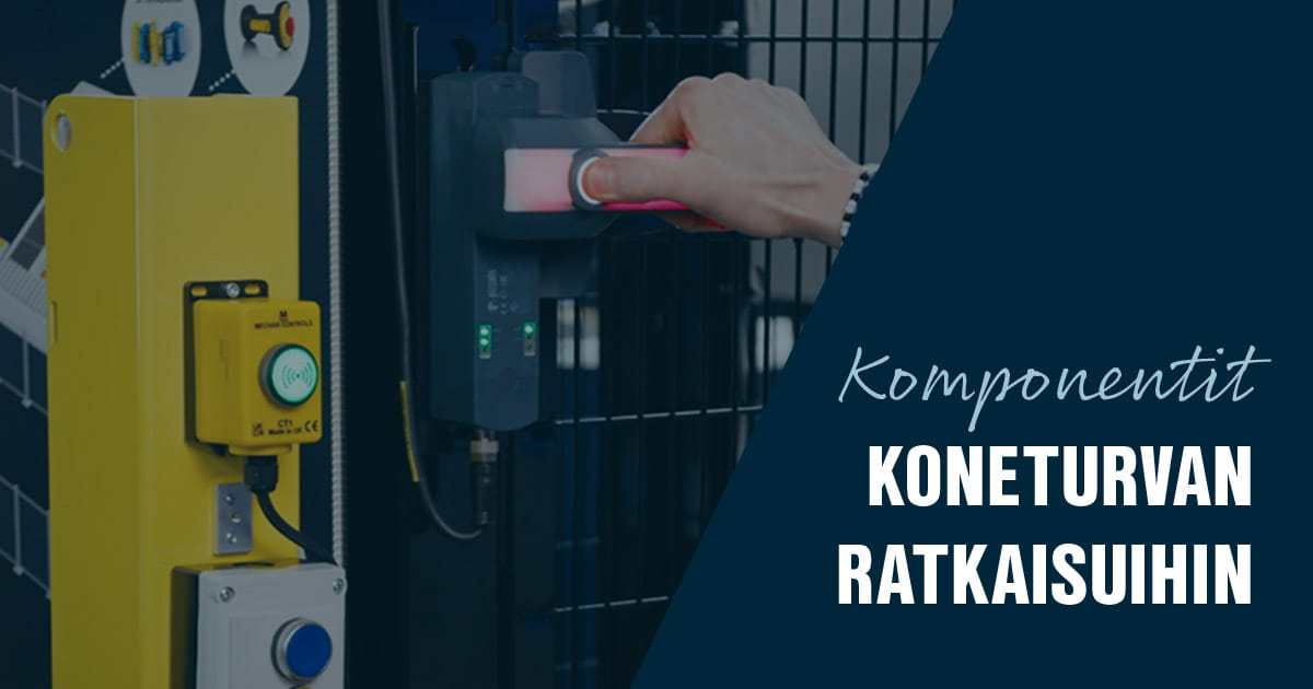 Komponentit koneturvan ratkaisuihin