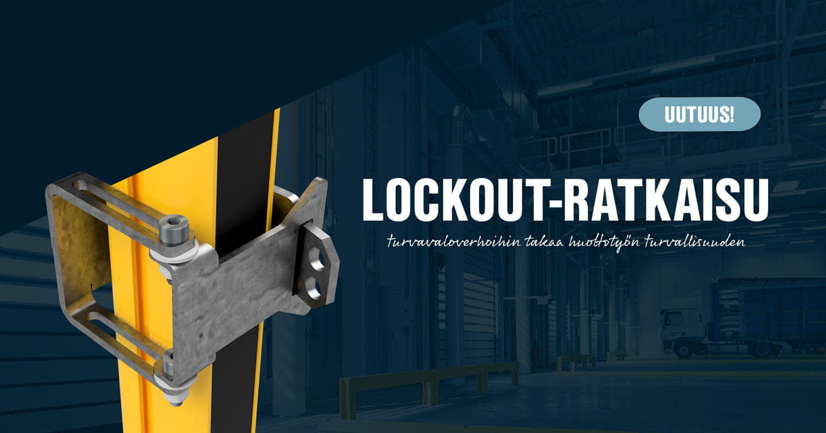 Lockout-ratkaisu turvavaloverhoihin