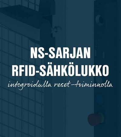 Pizzato NS-sarjan RFID-sähkölukko integroidulla reset-toiminnolla