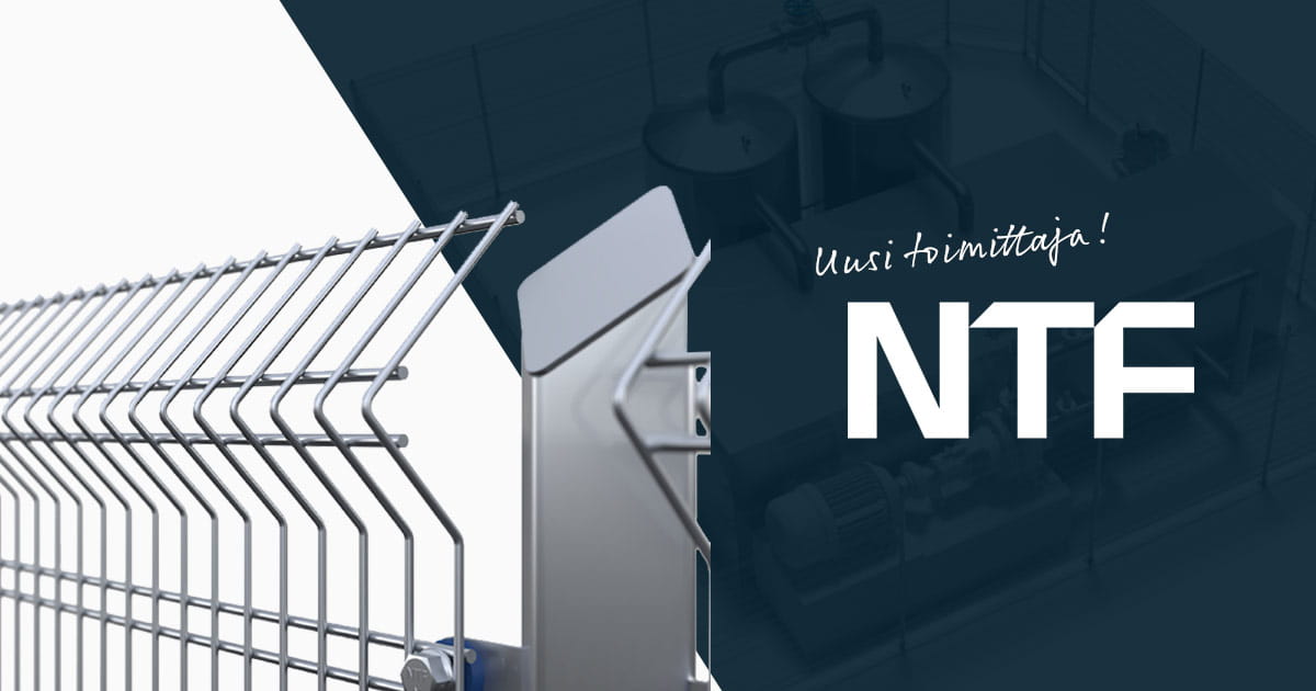NTF ruostumattomat turva-aidat
