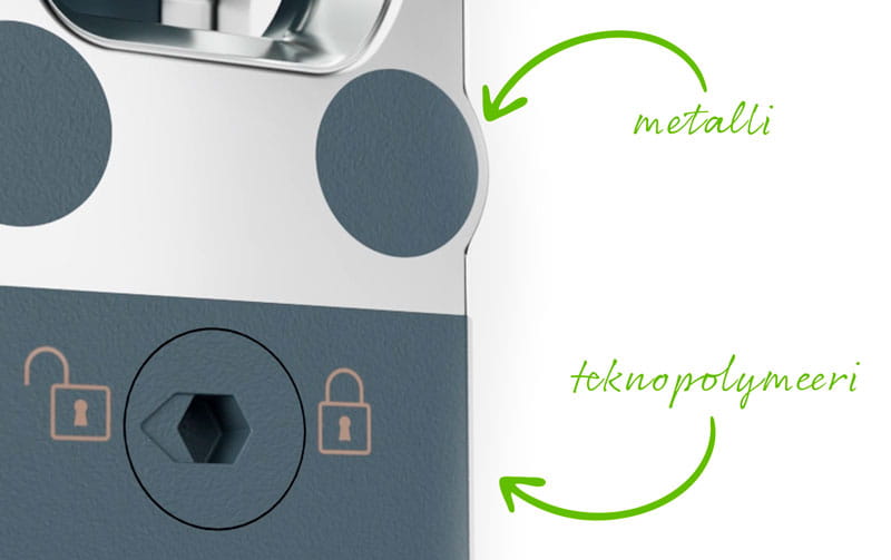 NX-turvakytkin runko