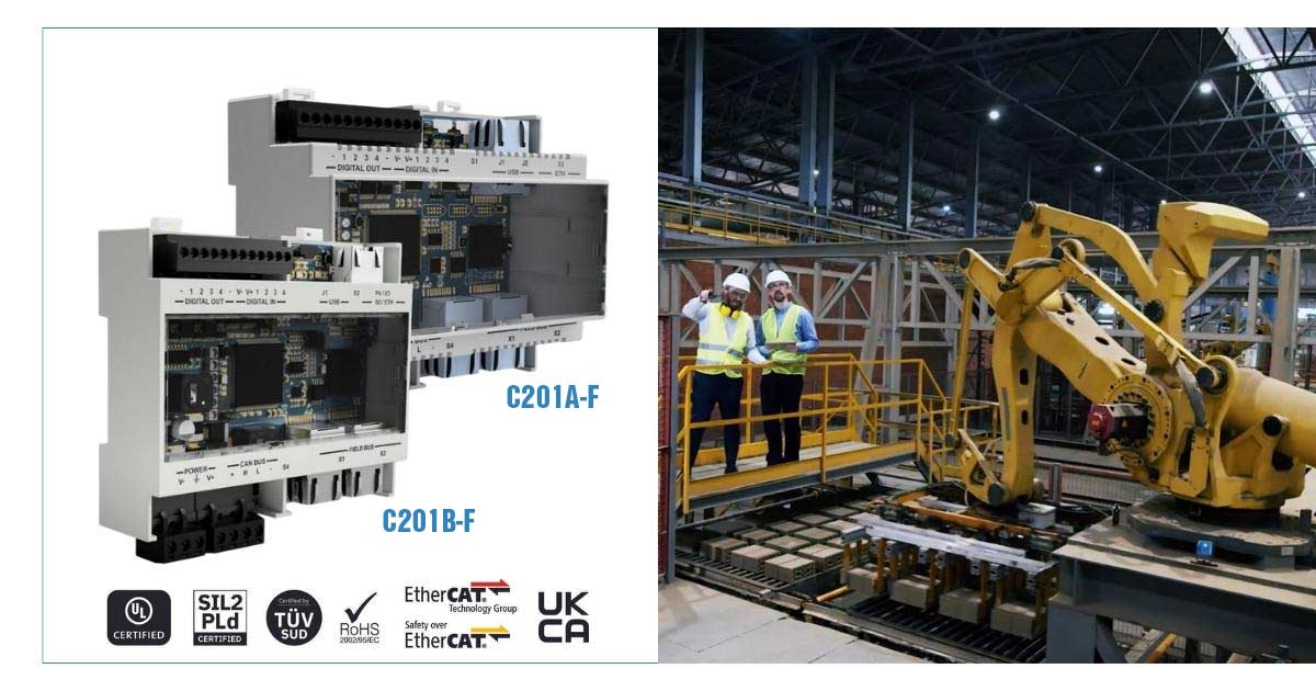 Safety over EtherCAT valvontayksikkö