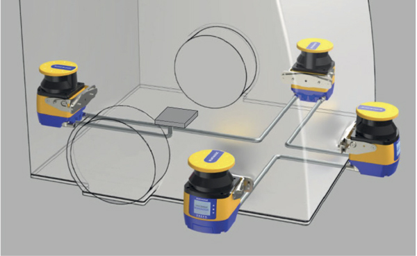 LASER SENTINEL ™ ENHANCED -turvalaserskanneri aluevalvontaan