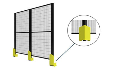 Törmäyssuojat turva-aidoille