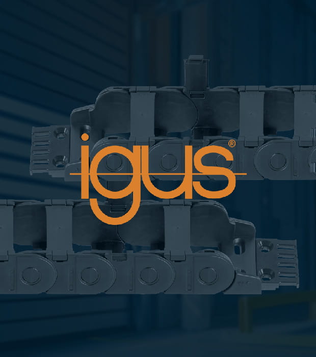 Igus E2.1 ja E4Q energiansiirtoketjut kaapelinhallintaan