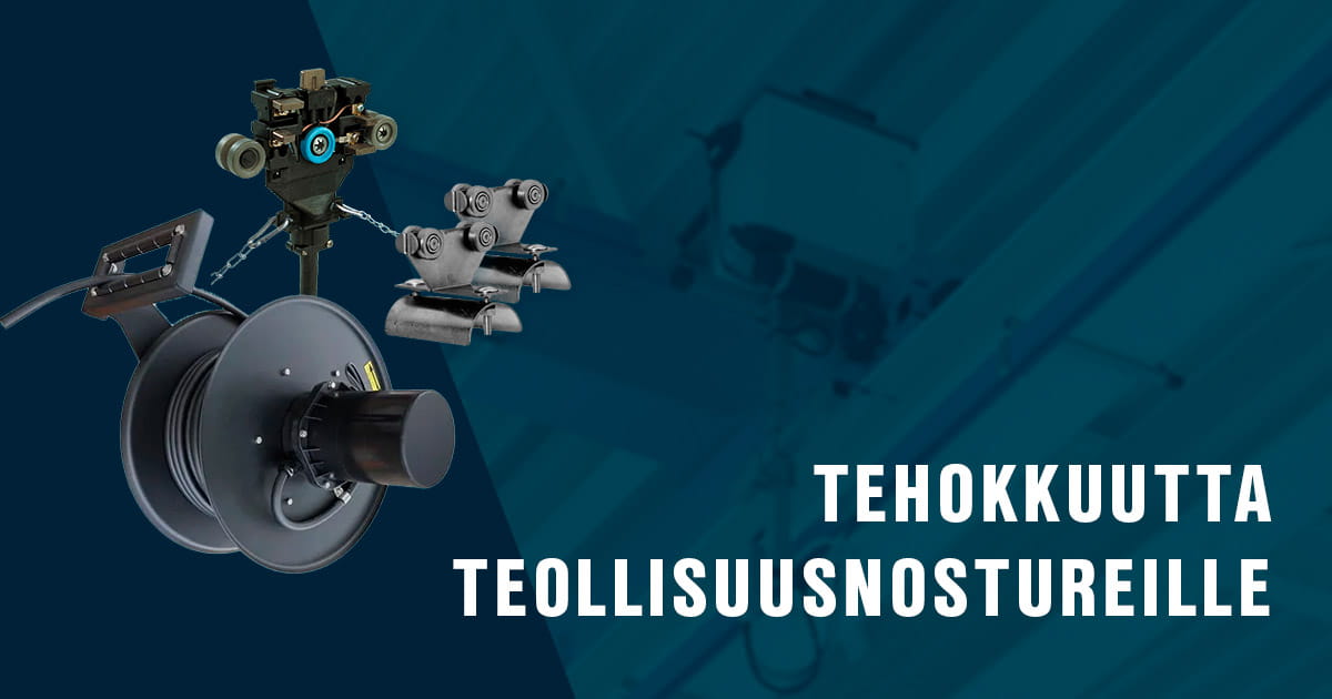 Virtakiskostot teollisuusnostureihin
