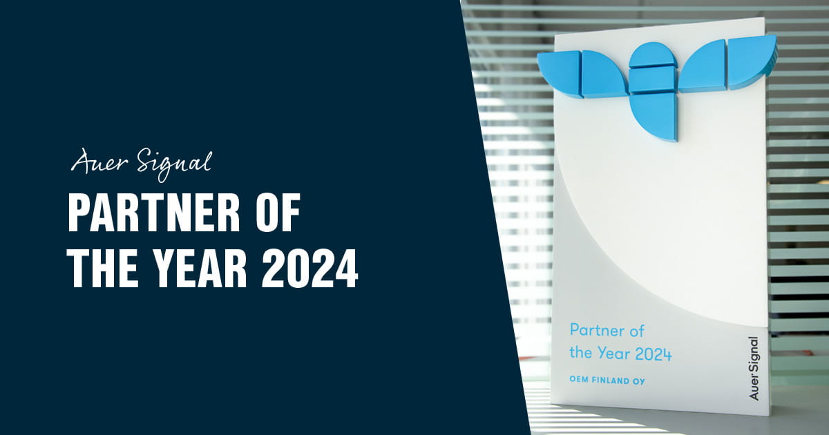 Auer Signal Partner of the year 2024