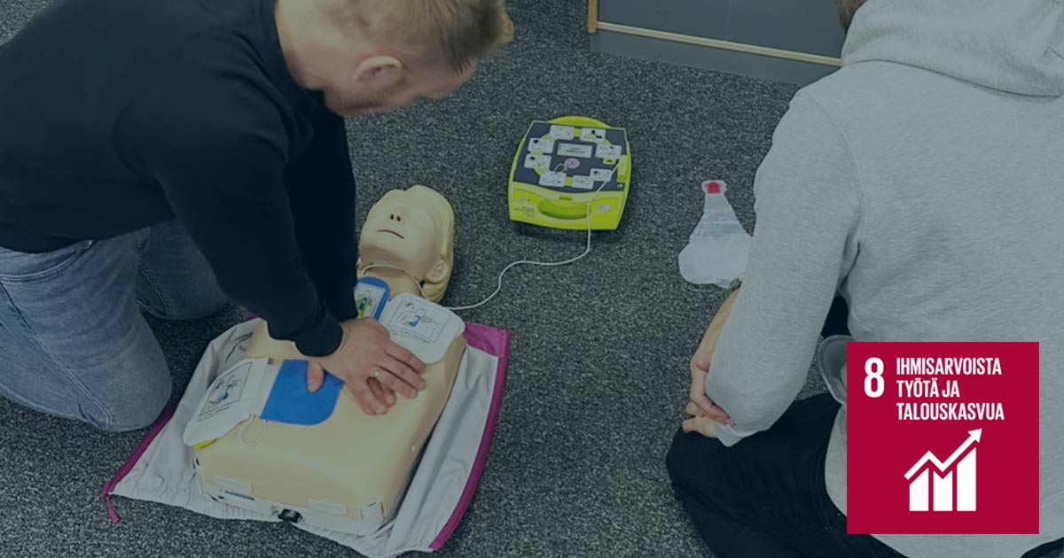 Ensiapukoulutus henkilöstölle