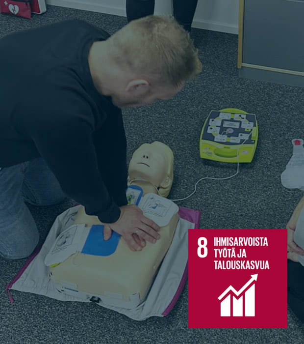 Ensiapukoulutus OEM:n henkilöstölle