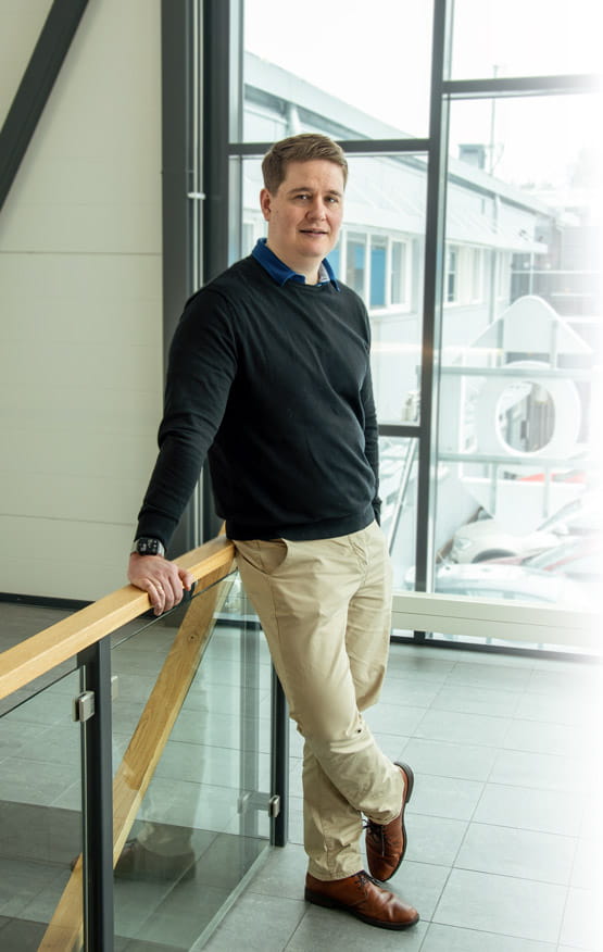 Kuvassa Jere Kettunen
