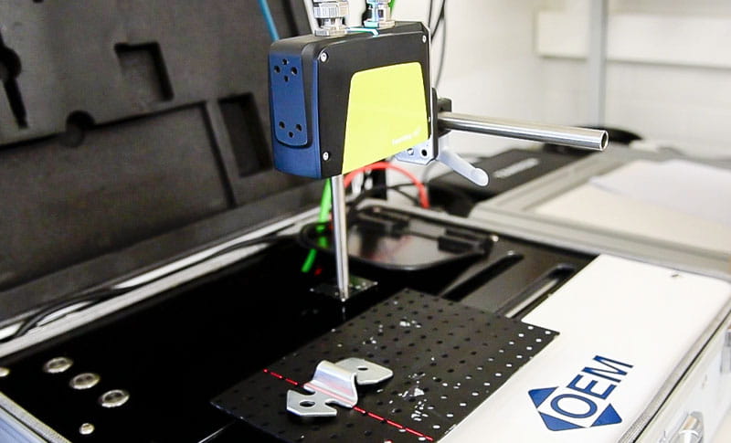 ECCO 3D-kamera kuvantamiseen. Kohteen kuvaus