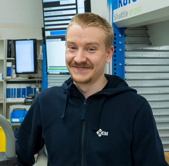 OEM Finland ja Ammattiopisto Spesia yhteistyö poiki oppisopimuksen Mikalle